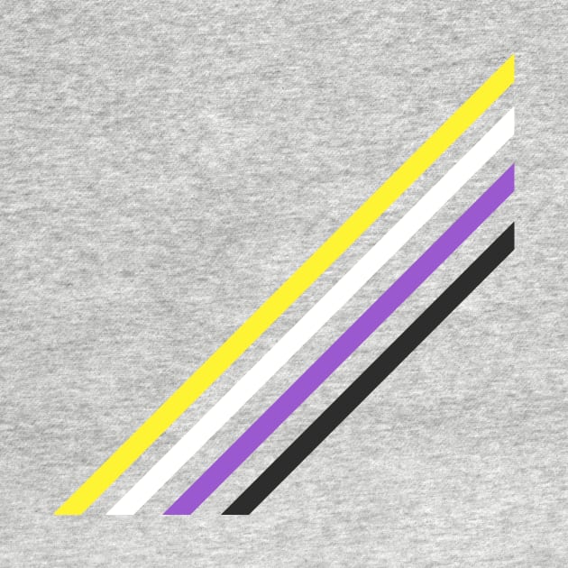 Non Binary Pride Stripes by SJAdventures